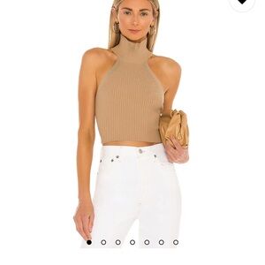 x REVOLVE Heather Halter Top in Toffee